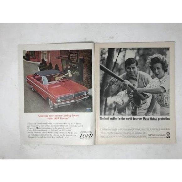 THE SATURDAY EVENING POST VINTAGE MAGAZINE- MAY 22, 1965- 25C - Picture 2 of 16